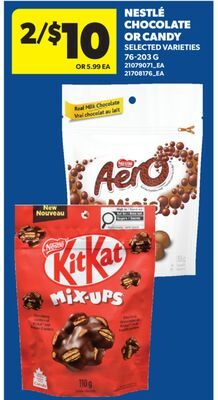 NESTLÉ CHOCOLATE OR CANDY from Real Canadian Superstore