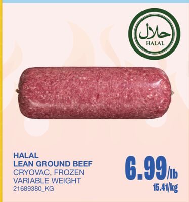 HALAL LEAN GROUND BEEF from Wholesale Club