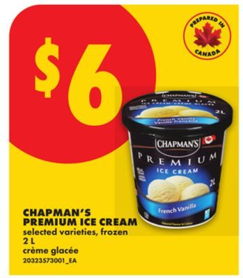 CHAPMAN'S PREMIUM ICE CREAM from No Frills