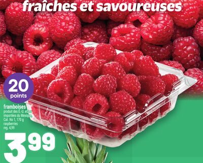 FRAMBOISES | RASPBERRIES from Metro
