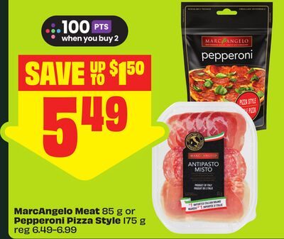 MarcAngelo Meat or Pepperoni Pizza Style from FreshCo