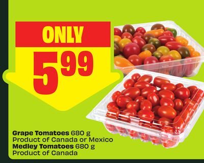 Grape Tomatoes Medley Tomatoes from FreshCo