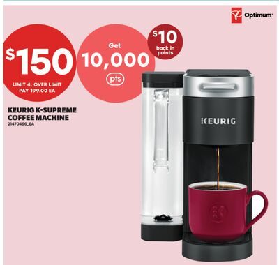 KEURIG K-SUPREME COFFEE MACHINE from Real Canadian Superstore