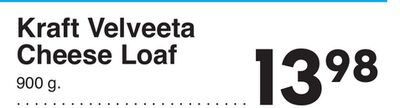 Kraft Velveeta Cheese Loaf from AG Foods