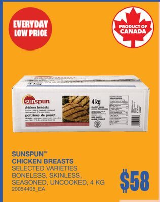 CHICKEN BREASTS from Wholesale Club