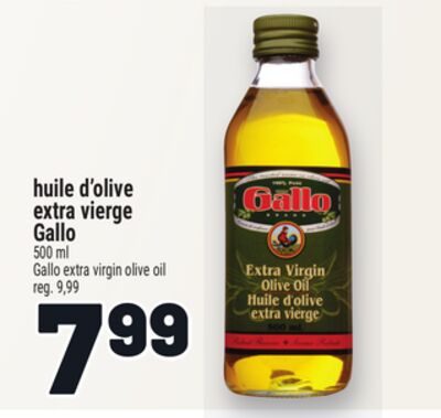 HUILE D'OLIVE EXTRA VIERGE GALLO | GALLO EXTRA VIRGIN OLIVE OIL from Metro