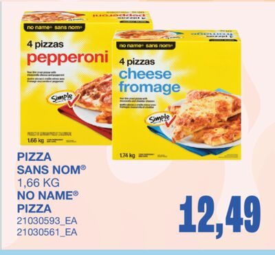 PIZZA SANS NOM® | NO NAME® PIZZA, 1 from Wholesale Club