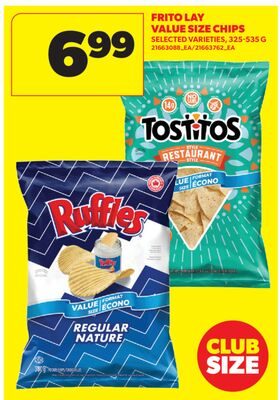 FRITO LAY VALUE SIZE CHIPS from Real Canadian Superstore