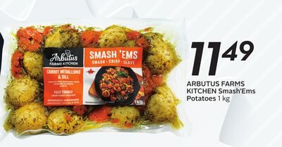 ARBUS FARMS KITCHEN Smash'EMS Potatoes from Safeway