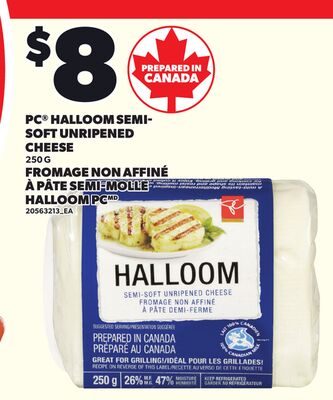PC® HALLOOM SEMI-SOFT UNRIPE CHEESE from Your Independent Grocer