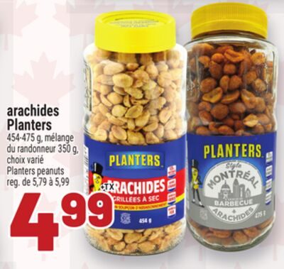 ARACHIDES PLANTERS | PLANTERS PEANUTS from Metro