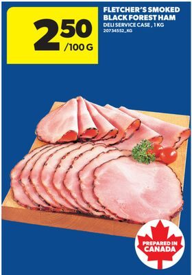 FLETCHER'S SMOKED BLACK FOREST HAM from Real Canadian Superstore