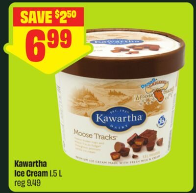 Kawartha Ice Cream from FreshCo