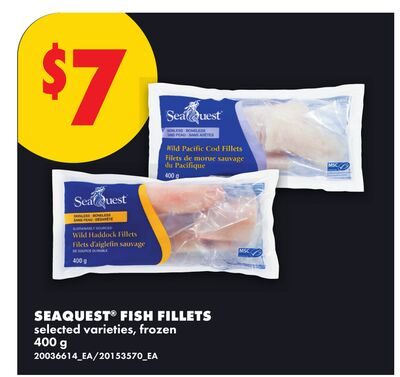SEAQUEST® FISH FILLETS from No Frills