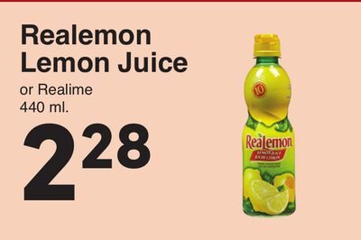 Realemon Lemon Juice from AG Foods