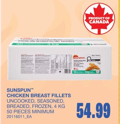 CHICKEN BREAST FILLETS from Wholesale Club
