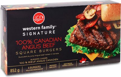 Western Family Angus Beef Square Burgers from Buy-Low Foods