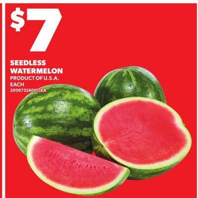SEEDLESS WATERMELON from Your Independent Grocer