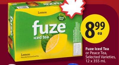 Fuze Iced Tea from Save-On-Foods