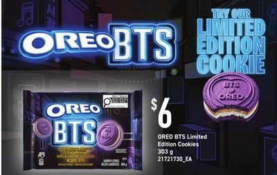 OREO BTS LIMITED EDITION COOKIES from Your Independent Grocer