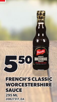 FRENCH'S CLASSIC WORCESTERSHIRE SAUCE from Your Independent Grocer