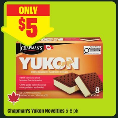 Chapman's Yukon Novelties from FreshCo
