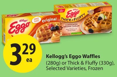 Kellogg's Eggo Waffles from Save-On-Foods