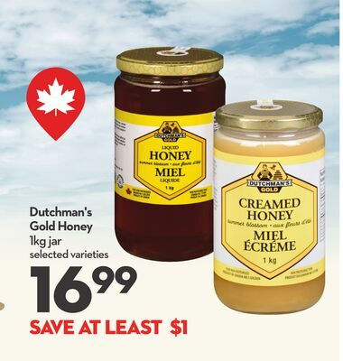Dutchman's Gold Honey from Longo's