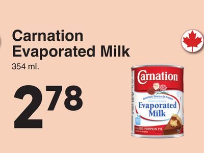 Carnation Evaporated Milk from AG Foods