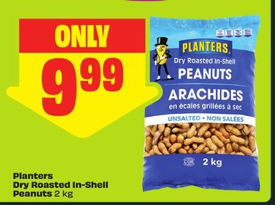 Planters Dry Roasted In-Shell Peanuts from FreshCo