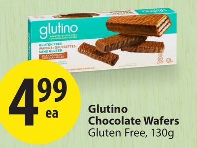 Glutino Chocolate Wafers from Save-On-Foods