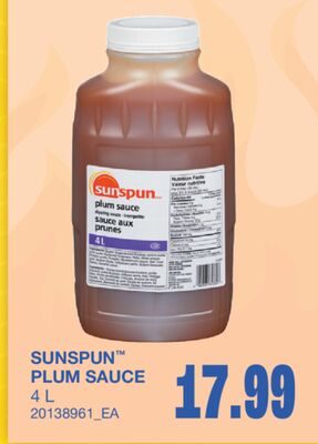 PLUM SAUCE from Wholesale Club