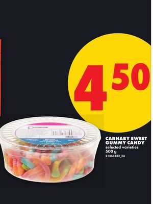 CARNABY SWEET GUMMY CANDY from No Frills