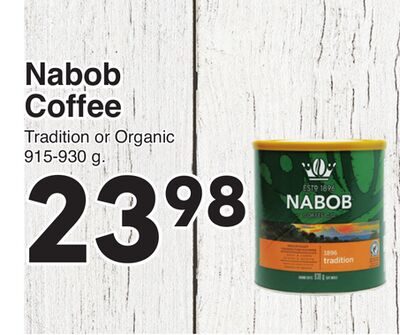 Nabob Coffee from AG Foods