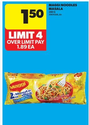 MAGGI NOODLES MASALA from Real Canadian Superstore