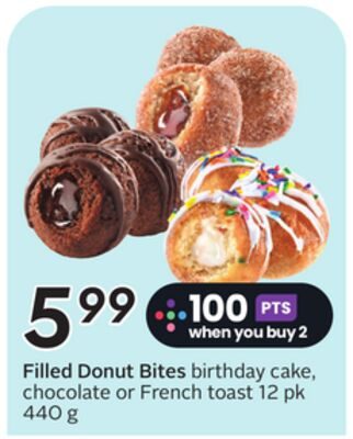 Filled Donut Bites from Safeway