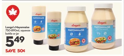 Longo's Mayonnaise from Longo's