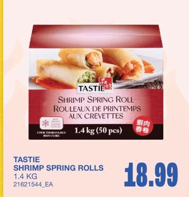 SHRIMP SPRING ROLLS from Wholesale Club