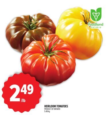 HEIRLOOM TOMATOES from Metro