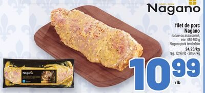 FILET DE PORC NAGANO | NAGANO PORK TENDERLOIN from Metro