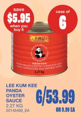 PANDA OYSTER SAUCE from Wholesale Club