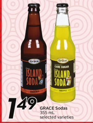 GRACE Sodas from Safeway