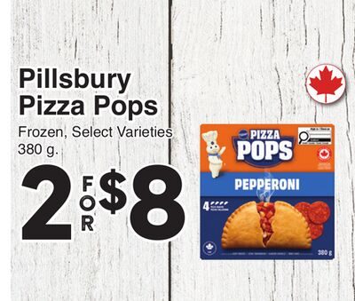 Pillsbury Pizza Pops from AG Foods