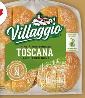 VILLAGGIO BREAD OR BUNS from Food Basics
