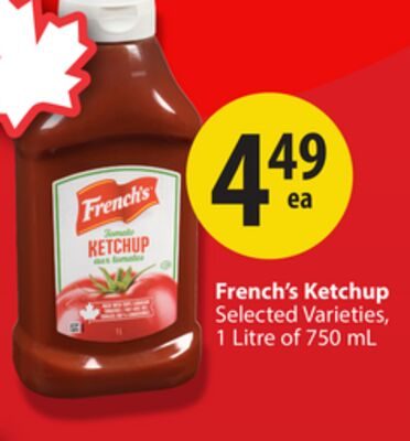 French's Ketchup from Save-On-Foods