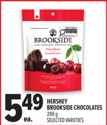 HERSHEY BROOKSIDE CHOCOLATES from Metro