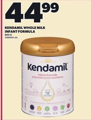 KENDAMIL WHOLE MILK INFANT FORMULA from Loblaws City Market