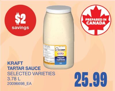 TARTAR SAUCE from Wholesale Club