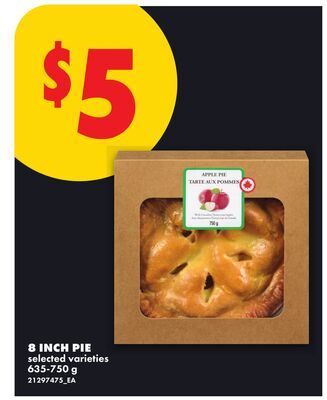 8 INCH PIE from No Frills