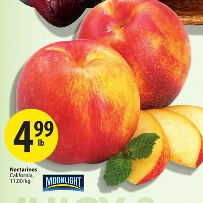Nectarines from Save-On-Foods